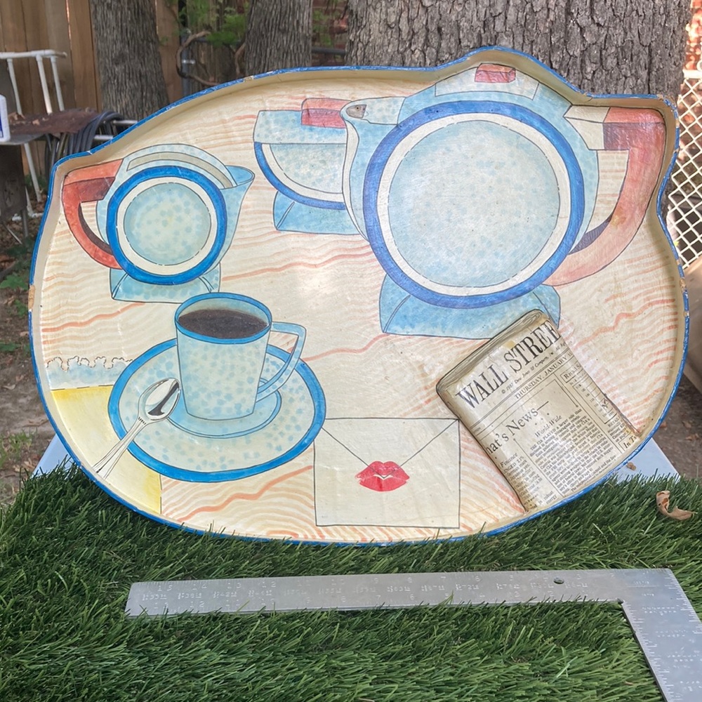 Vintage Decorative Tray